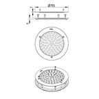 Blucher multi circle ø155mm