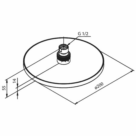 Damixa Hilina Takdusjhode Ø200mm