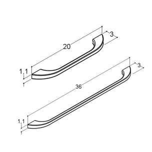 Dansani Grep Slim L200-360mm CC160-320mm