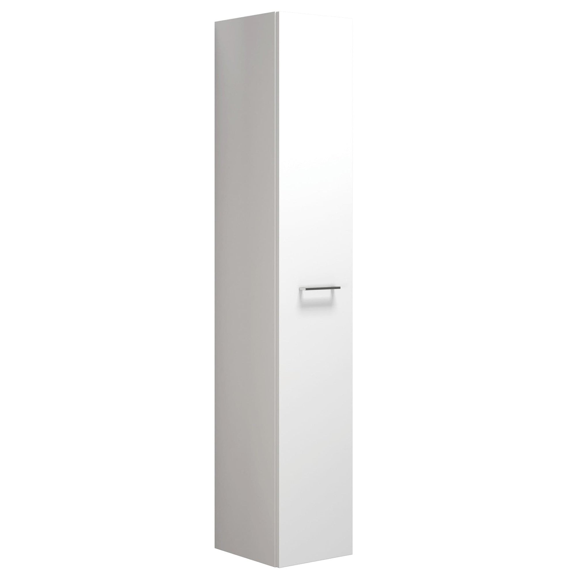 Dansani Mido+ Høyskap 1 dør B30-40xD35xH172,8cm Hvit høyglans / 30cm / Høyre Dansani Høyskap bad DA-P19-1112