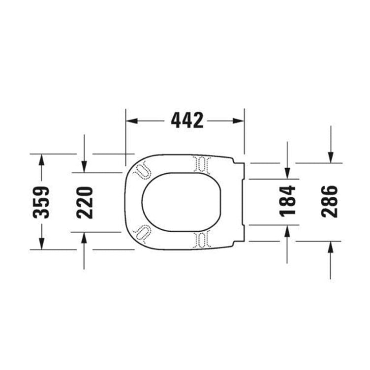 Duravit D-code Toalettsete