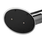Esbada Classic Toalettrullholder med børste oval fot krom