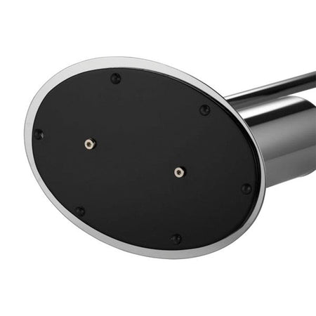 Esbada Classic Toalettrullholder med børste oval fot krom