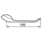 FM Mattsson 9000E Hendel 15cm Krom