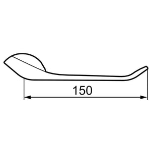 FM Mattsson 9000E Hendel 15cm Krom