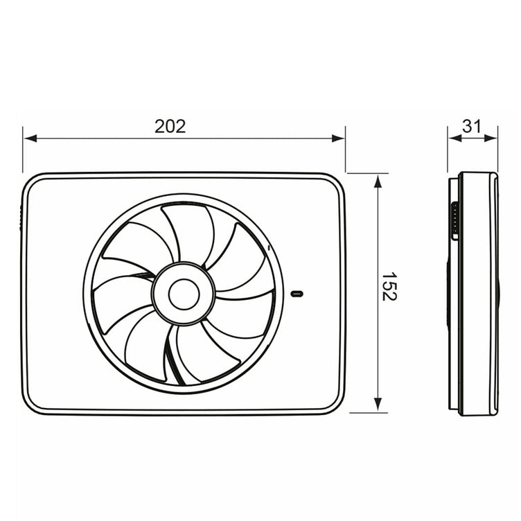 Fresh Intellivent Baderomsvifte
