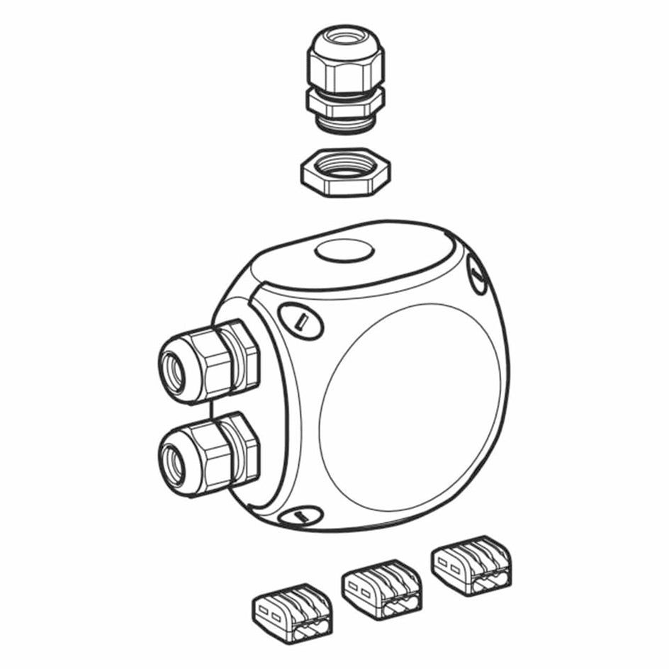 Geberit El-boks for Duofresh Aquaclean Geberit Tilbehør toalett GE-6166177