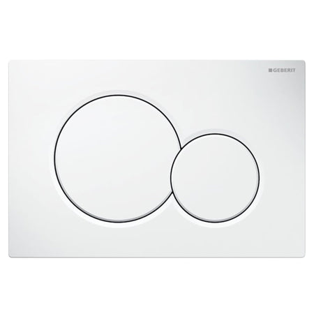 Geberit Sigma01 Rund Betjeningsplate