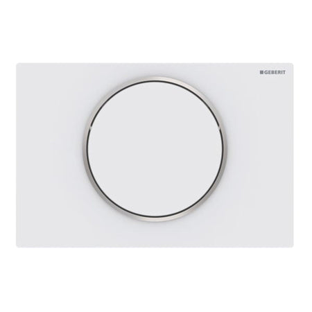 Geberit Sigma10 Rund Betjeningsplate enkeltskyll