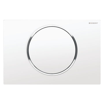 Geberit Sigma10 Rund Betjeningsplate enkeltskyll