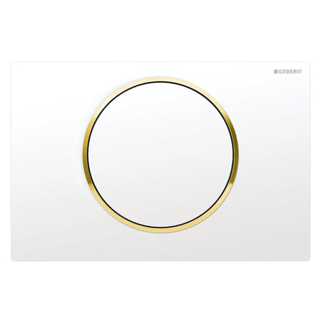 Geberit Sigma10 Rund Betjeningsplate enkeltskyll