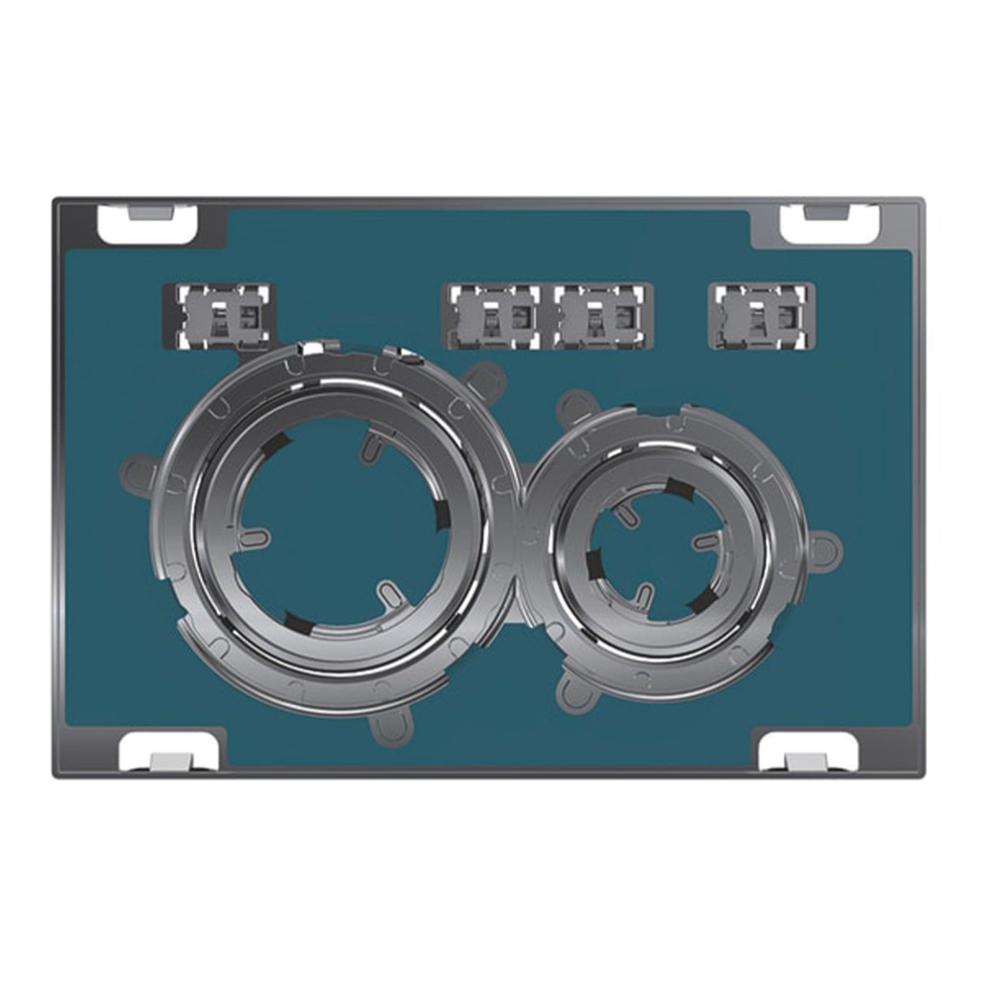 Geberit Sigma 21 Betjeningsplate Kundetilpasset Geberit Betjeningsplate og trykknapper GE-6166147