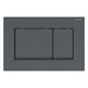 Geberit Sigma 30 Betjeningsplate Svart matt / Svart (Easy Clean) Geberit Betjeningsplate og trykknapper GE-6166262