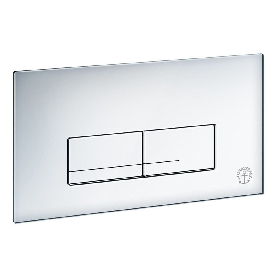 Gustavsberg Betjeningsplate XT Glass - Triomont Gustavsberg Betjeningsplate og trykknapper VIL-6025977