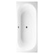 Gustavsberg Duo Round Badekar 160-170 160cm Gustavsberg Firkantet badekar VIL-6030251