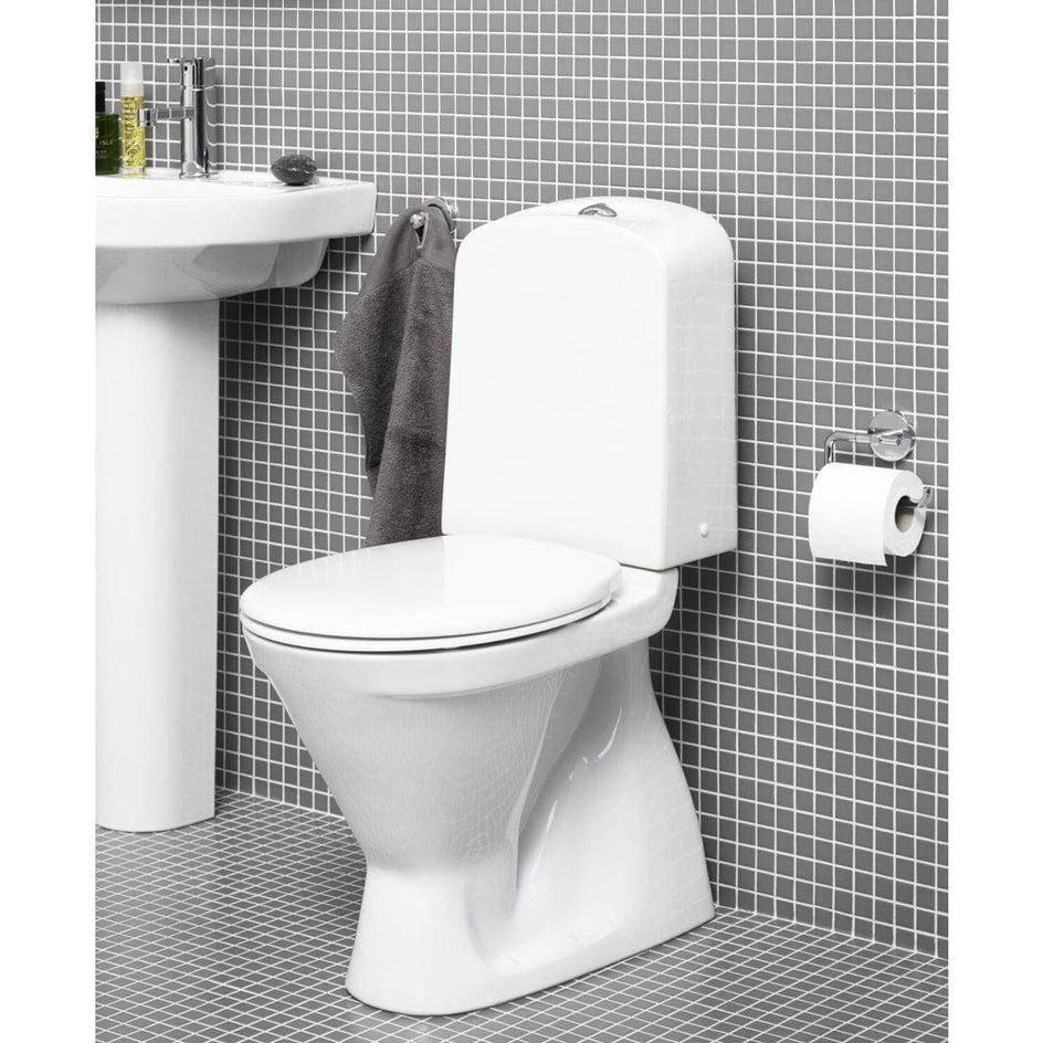 Gustavsberg Nordic3 Toalettsete - hardplast Hvit Gustavsberg Toalettsete VIL-6096502