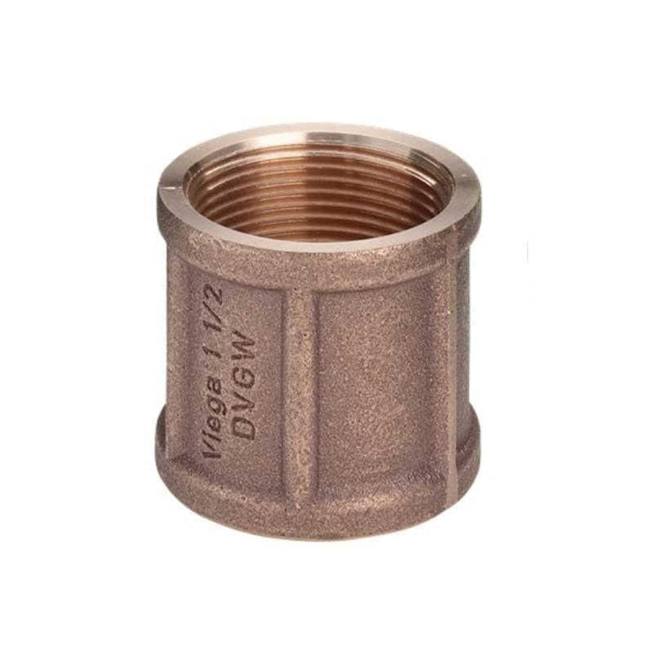 Høiax Messing muffe 1" Høiax Rørdeler tappevann HO-5046025