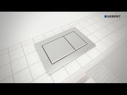 Geberit Omega20 Rund Betjeningsplate