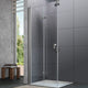 Huppe Design Pure Foldedør 75,5-97cm - pris pr stk Sølv / 80cm / Venstre Huppe Dusjdør BD-6316643