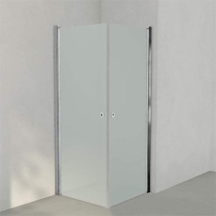 INR Dusjhjørne LINC ANGEL Frostet / Stripe Glass