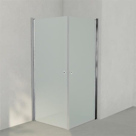 INR Dusjhjørne LINC ANGEL Frostet / Stripe Glass