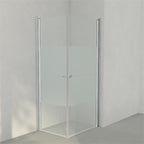 INR Dusjhjørne LINC ANGEL Frostet / Stripe Glass