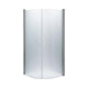 INR Dusjhjørne LINC NIAGARA Frostet/Stripe Glass Krom / 100x100cm / Frostet glass INR Iconic Nordic Rooms Dusjhjørne INR-56010311