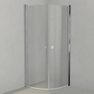 INR Dusjhjørne LINC NIAGARA Grått Glass