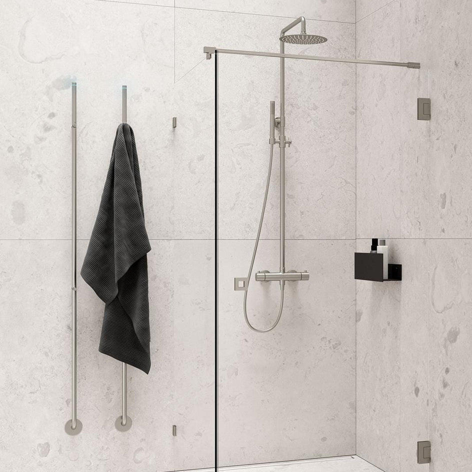 INR Line Håndkletørker H175cm INR Iconic Nordic Rooms Håndkletørker strøm