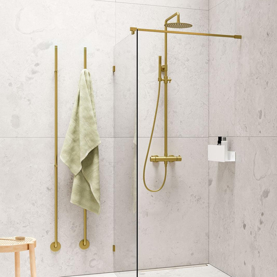 INR Line Håndkletørker H175cm INR Iconic Nordic Rooms Håndkletørker strøm