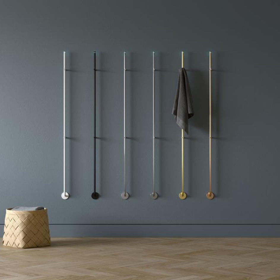 INR Line Håndkletørker H175cm INR Iconic Nordic Rooms Håndkletørker strøm