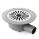 Jafo gulvsluk PS 86 for belegg - med overdelspakke Belegg / 50mm Jafo Gulvsluk AH-3403435