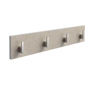 OUTLET: Korsbakken Hylle med knagger HPL L30-60cm