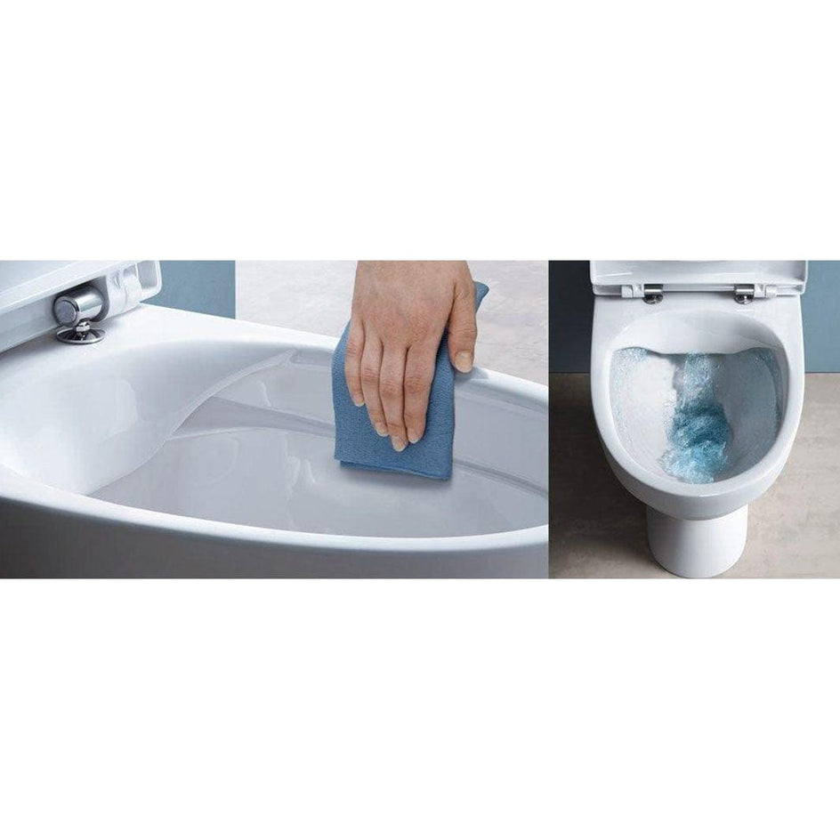 Laufen Kompas 827155 Toalett Rimless Hvit Laufen Gulvstående toalett LA-6122504