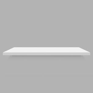 Linn Bad Corian Benkeplate for toppservant
