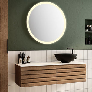 Linn Bad Corian Benkeplate for toppservant