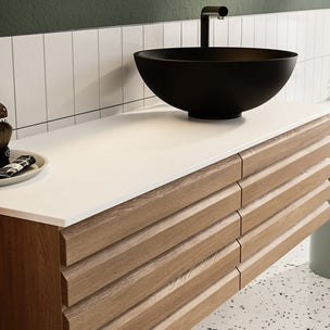 Linn Bad Corian Benkeplate per meter