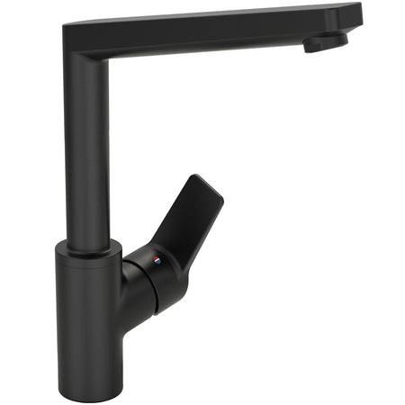 Oras Twista 3838F-33 Kjøkkenarmatur svart matt