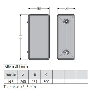 OSO Nano Varmtvannsbereder