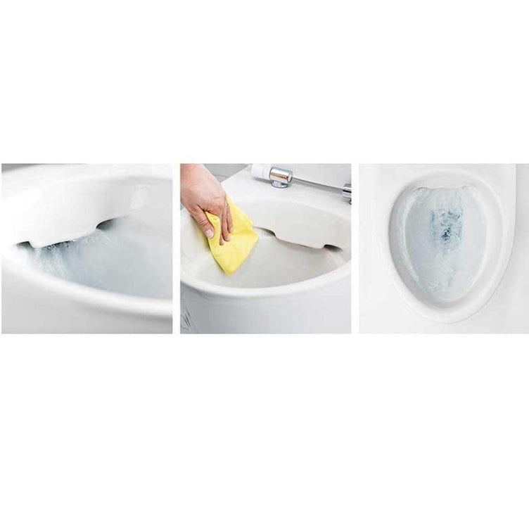 Porsgrund Glow 61 Rimfree Toalett skjult P-lås
