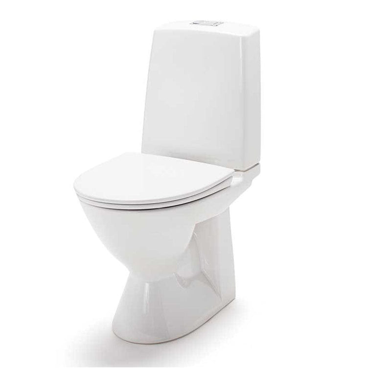 Porsgrund Glow 61 Rimfree Toalett skjult P-lås