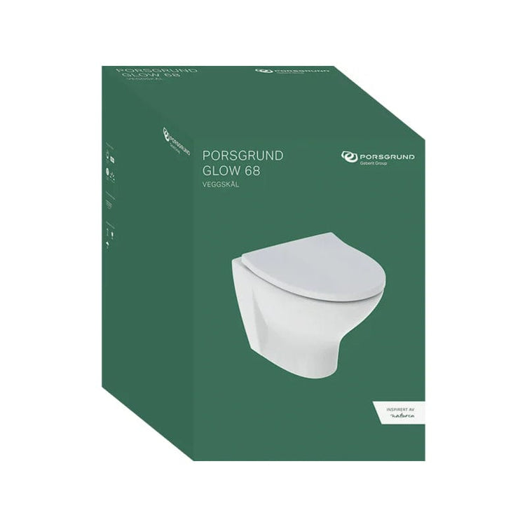 Geberit GLOW Style Rimfree vegghengt toalett