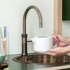Quooker Classic Fusion Round alt-i-ett retro kjøkkenarmatur