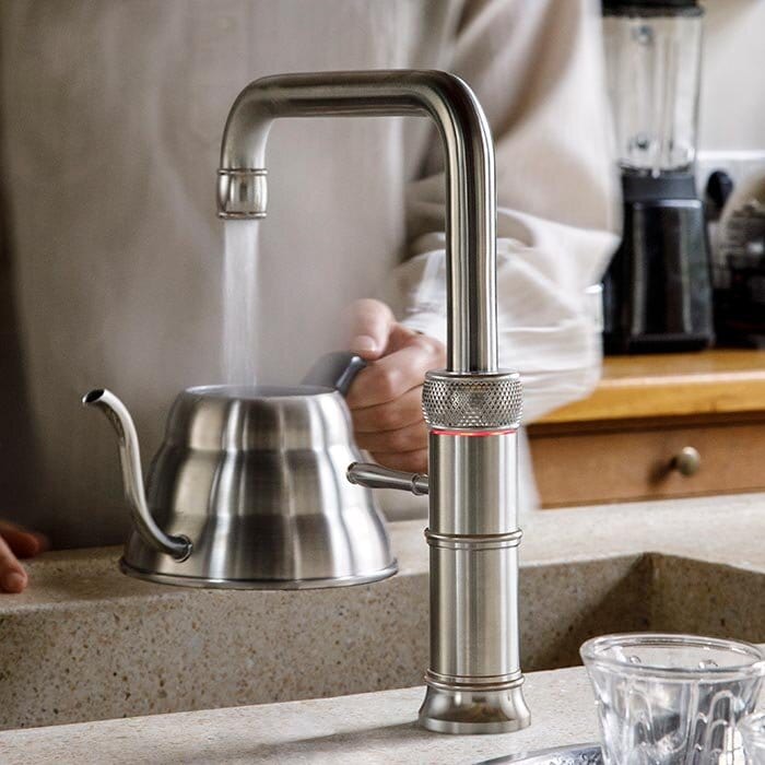 Quooker Classic Fusion Square alt-i-ett retro kjøkkenarmatur