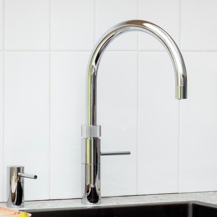 Quooker Fusion Round alt-i-ett design kjøkkenarmatur Quooker Kjøkkenarmatur