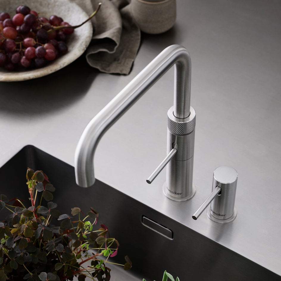 Quooker Fusion Square alt-i-ett design kjøkkenarmatur Quooker Kjøkkenarmatur