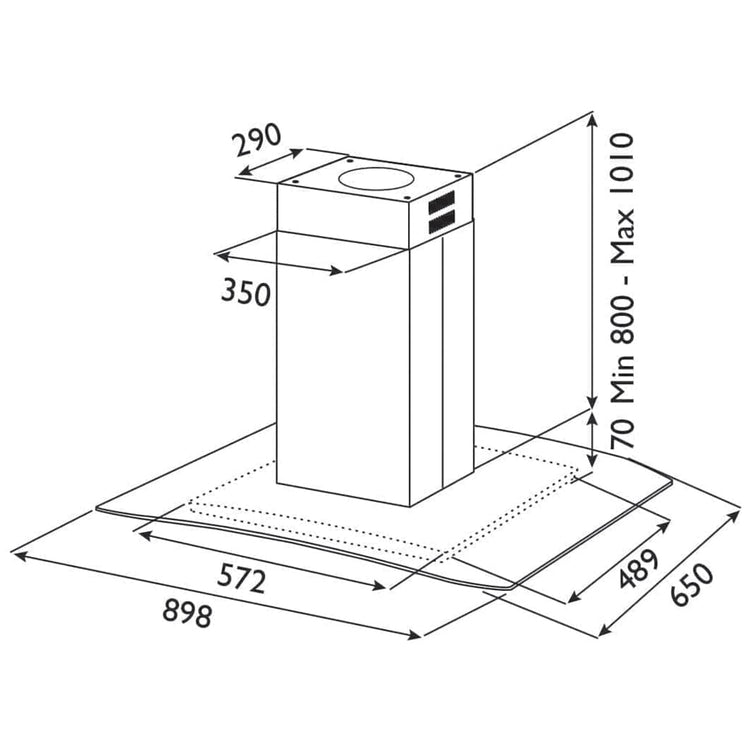 Røroshetta Sigma 90 Ventilator