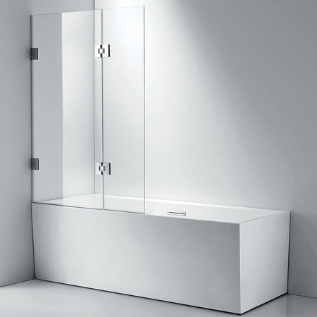 Sanipro Badekarvegg Style Duo 105 8mm glass