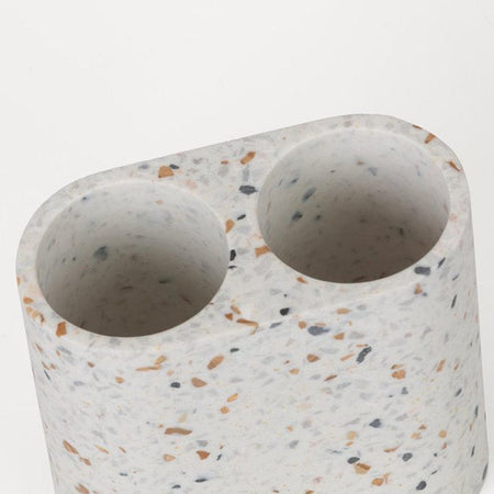 Sealskin Blend tannbørsteholder dobbel terrazo