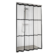 Sealskin Brix Dusjforheng svart dekor